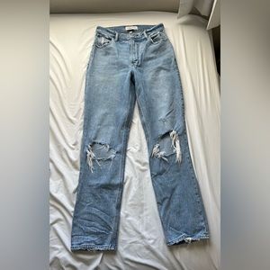 Abercrombie & Fitch Ultra High Rise 90s Straight Jean